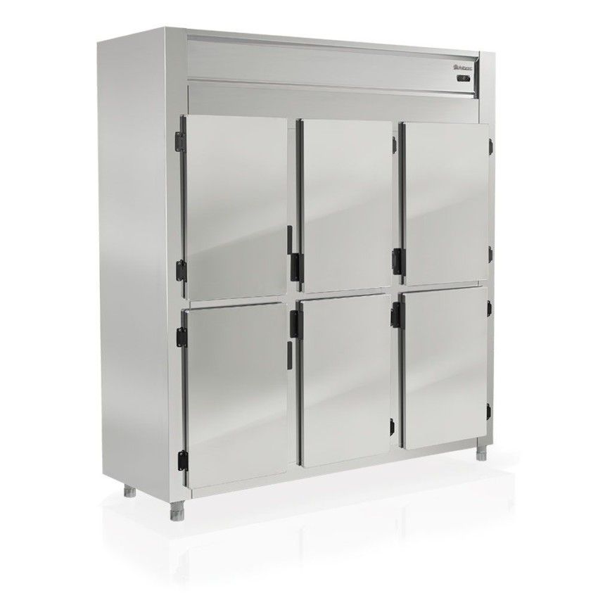 Geladeira Comercial GREP-6P Aço INOX
