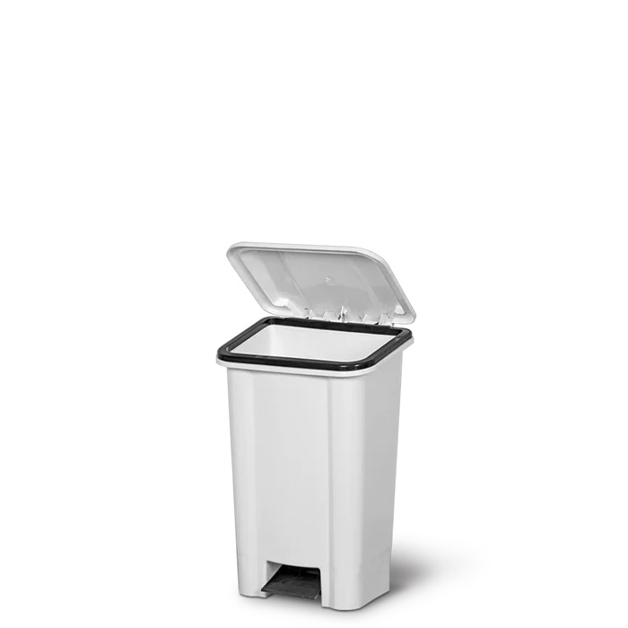 Lixeira Retangular Com Pedal 25L BOLIVAR